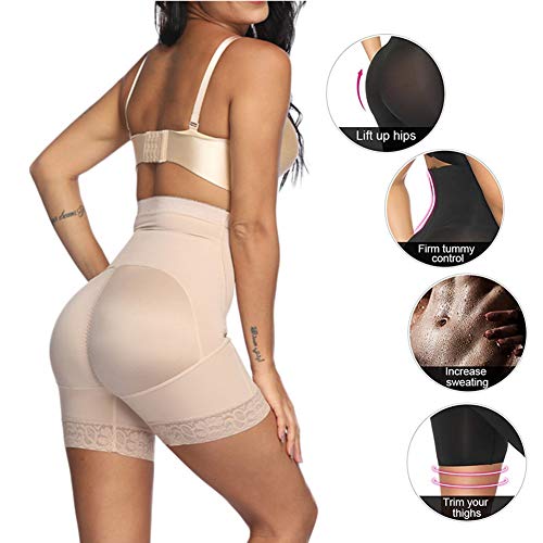 Adelgazante para Mujer Fajas Reductoras Cuerpo de Cintura Alta Control de Abdomen Adelgazamiento para Muslos