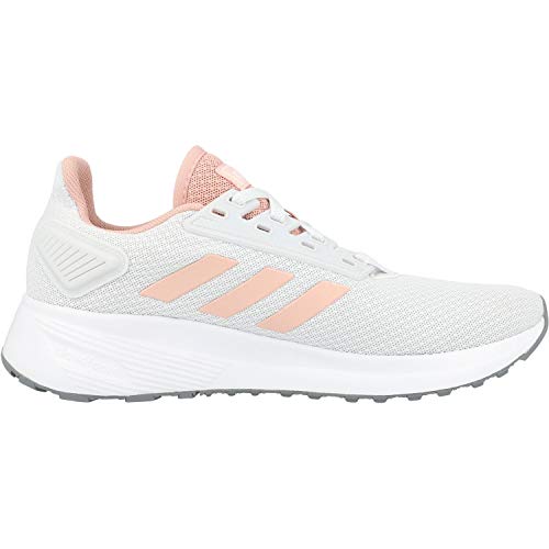 Adidas Duramo 9, Zapatillas para Correr para Mujer, Dash Grey Pink Spirit Footwear White, 42 EU