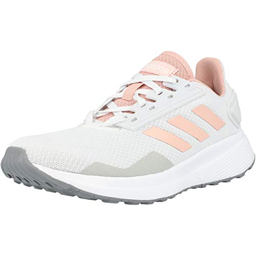 Adidas Duramo 9, Zapatillas para Correr para Mujer, Dash Grey Pink Spirit Footwear White, 42 EU