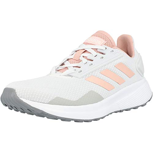 Adidas Duramo 9, Zapatillas para Correr para Mujer, Dash Grey Pink Spirit Footwear White, 42 EU
