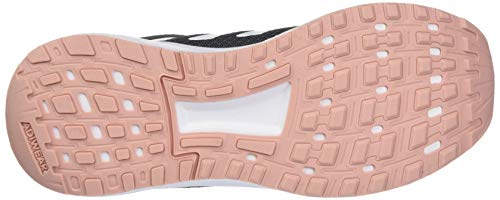 adidas Duramo 9, Zapatillas para Correr para Mujer, Grey Six/FTWR White/Pink Spirit, 38 2/3 EU