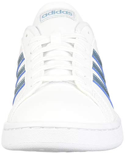 adidas Grand Court, Zapatillas de Gimnasio para Mujer, Granito Chiaro Grigio Frassino Bianco, 42 EU