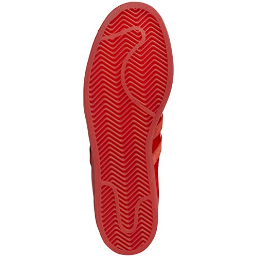 adidas Originals Superstar Tenis para mujer, Rojo (Rojo exuberante/blanco nube/rojo exuberante), 43 EU