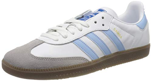 adidas Samba OG, Zapatillas de Gimnasio para Hombre, FTWR White/Clear Sky/Clear Granite, 39 1/3 EU