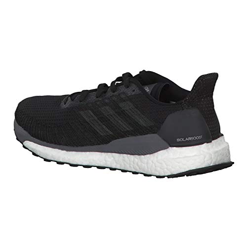 Adidas Solar Boost 19 W, Zapatillas para Correr para Mujer, Noir Gris Carbone Gris Foncã, 39 1/3 EU