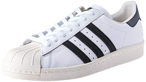 adidas Superstar 80S, Zapatillas para Hombre, White Core Black Chalk White G61070, 48 2/3 EU