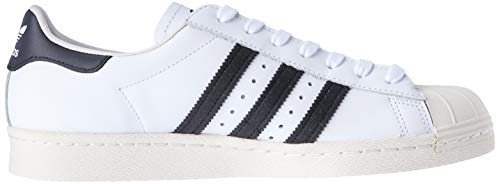 adidas Superstar 80S, Zapatillas para Hombre, White Core Black Chalk White G61070, 48 2/3 EU