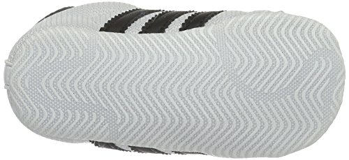 Adidas Superstar Crib, Zapatillas Unisex bebé, Multicolor (Blanco/Negro), 17 EU