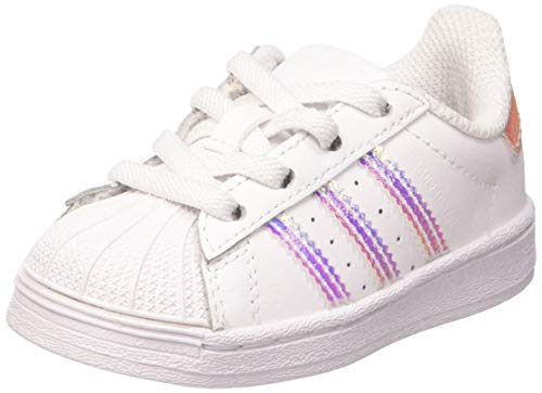 adidas Superstar EL, Sneaker Unisex-Baby, Footwear White Footwear White Footwear White, 24 EU