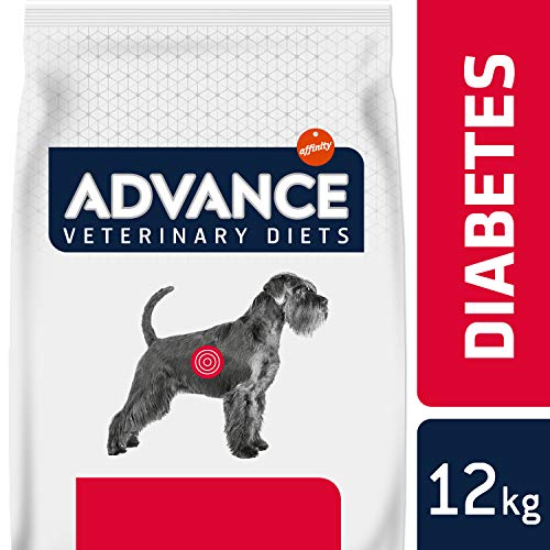 Advance Veterinary Diets Diabetes - Pienso para perros diabéticos o con colitis - 12 kg