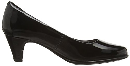 Aerosoles Red Hot, Zapatos de tacón Cerrados. para Mujer, Negro-Negro (Negro Patent), 36 2/3 EU