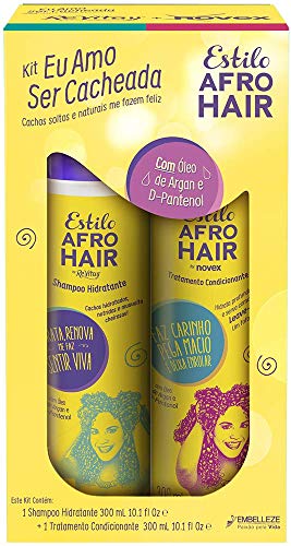 AfroHair kit Champú y acondicionador - 300 ml (Afro Hair Estilo)