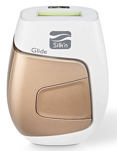 AfterFlash - Edición de lanzamiento Silk'n Glide Rapid para la depilación, set completo con 400 000 pulsaciones de luz, SafeLightPro F2 y F5, loción protectora y tratante