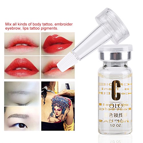 Agente de fijación de pigmento, Agente de fijación de pigmento de cejas microblading, Agua de reparación de tatuajes, Herramienta de tatuaje fluido de bloqueo de color de tinta