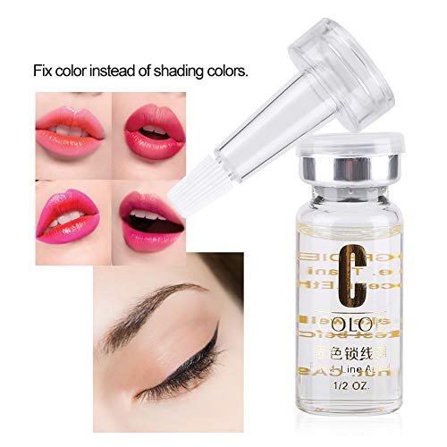 Agente de fijación de pigmento, Agente de fijación de pigmento de cejas microblading, Agua de reparación de tatuajes, Herramienta de tatuaje fluido de bloqueo de color de tinta