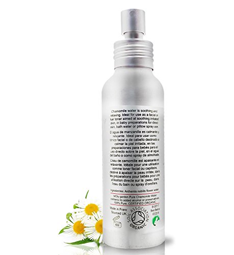 Agua Floral Puro de Manzanilla Ecológico Hidrosol ORGÁNICO 100 ml
