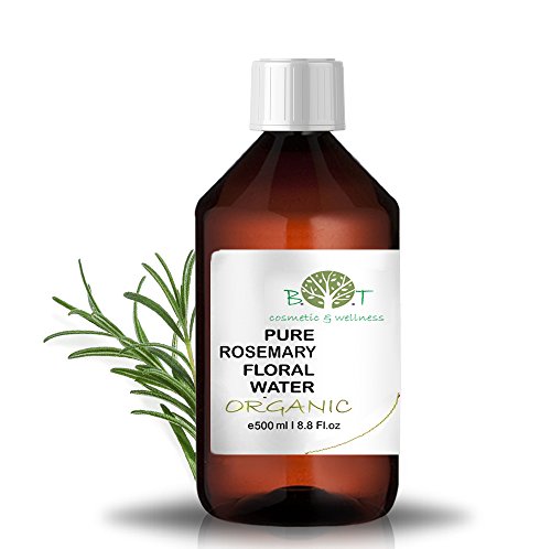 Agua Floral Puro Ecológico Hidrolato de Romero ORGÁNICO Loción Piel Grasa Tónico anti Acné 500 ml