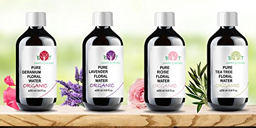 Agua Floral Puro Ecológico Hidrolato de Romero ORGÁNICO Loción Piel Grasa Tónico anti Acné 500 ml