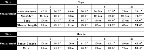 Aibrou Pijama Hombre Algodón Largo 2 Piezas,Ropa de Dormir Causal Camiseta y Pantalones Cómodo cálido para Otoño e Invierno Talla S-XXL