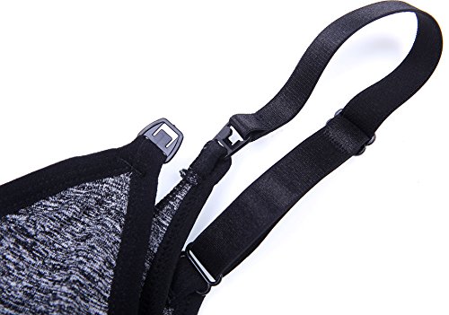 Aibrou Sujetador Lactancia para Premama con Relleno,Sujetador de Maternidad Embarazada sin Aros para Lactancia Materna 1/2/3 Pack