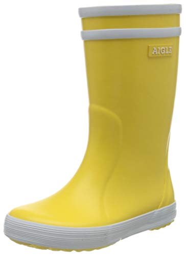 Aigle Lolly Pop, Botas de Agua Unisex niños, Amarillo (Jaune/Blanc), 27 EU