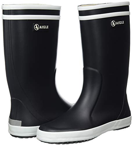 Aigle Lolly Pop, Botas de Agua Unisex niños, Azul (Marine/Blanc), 29 EU