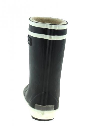 Aigle Lolly Pop Fur, Botas de Lluvia Unisex niños, Azul (Marine), 34 EU