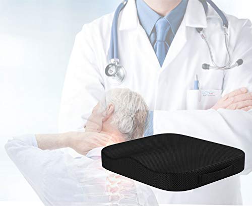 AIMO ESPAÑA COJN SC-007 ortopedido y anatomico, Silla Ruedas, Libera presiones de próstata y hemorroides, Hernias, Proporciona una cómoda sentada,