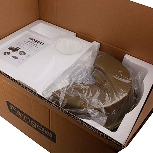 Airgoo AG-60 Disco de arcilla de cerámica máquina eléctrica azul cerámica lanzar trabajo Clay Shaping Tool con pedal