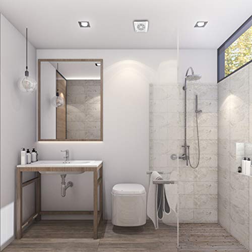 Airope,Ventilador extractor de baño aire 100 mm Silencioso con válvula Anti retorno + mosquitera integrada,7 W,Ideal para baño,cocina,inodoro,silencioso,alta calidad,bajo consumo Garantía 5 AÑOS