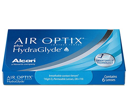 AirOptix Plus Hydraglyde 10109111 Lentes de Contacto, Dioptría -05.00, Paquete de 6
