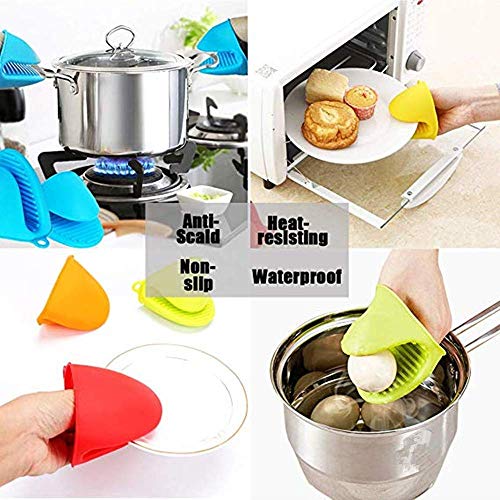 AITE - Soporte de Silicona para ollas de Cocina, antimanos, Resistente al Calor, para cocinar y Hornear