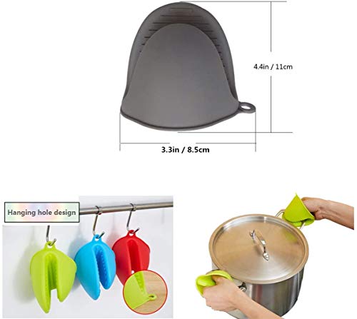 AITE - Soporte de Silicona para ollas de Cocina, antimanos, Resistente al Calor, para cocinar y Hornear