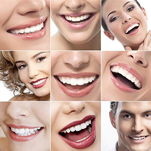 AJUMKER New Crest Gel Strips Dientes blancos nacarados 3D Blanqueamiento Cuidado de los dientes blancos brillantes Tratamiento de dientes de pasta blanqueadora dental 7pcs