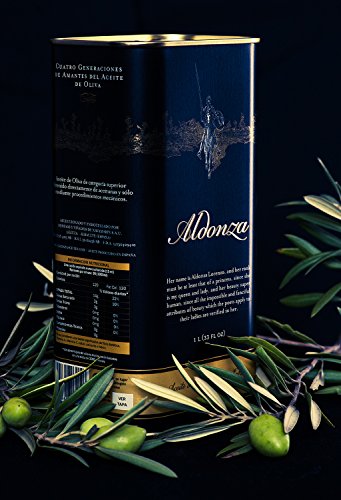 Aldonza, Aceite de Oliva Virgen Extra - 1 L. - Primera Extración en Frio. (España)
