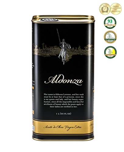 Aldonza, Aceite de Oliva Virgen Extra - 1 L. - Primera Extración en Frio. (España)