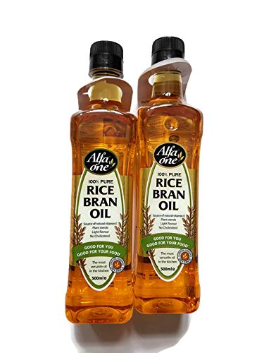 Alfa One - Aceite de salvado de arroz (2 botellas)
