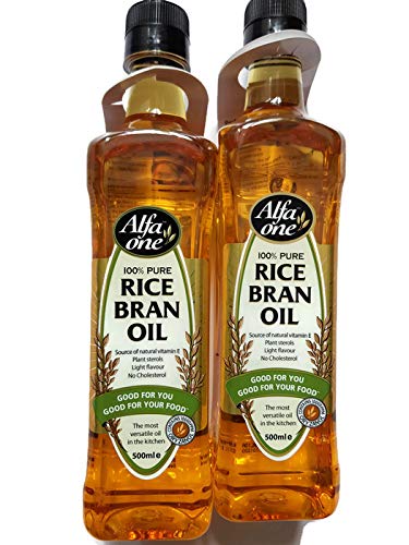 Alfa One - Aceite de salvado de arroz (2 botellas)