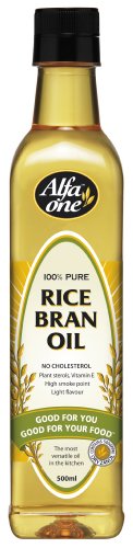 Alfa Uno 100% Pure 500ml salvado de arroz Aceite
