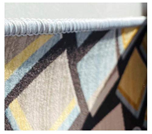 Alfombra Entrada Casa Exterior Alfombra de salón de patrón de graffiti abstracto amarillo antideslizante y duradero Alfombras De Juegos Para Bebes Suave minimalista Habitacións Alfombraes amarillo 20