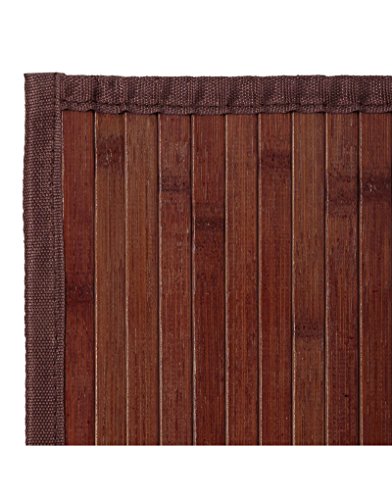 Alfombra pasillera de Bambú Natural de Nogal para Pasillo, 60x200cm - Natural - Hogar y más