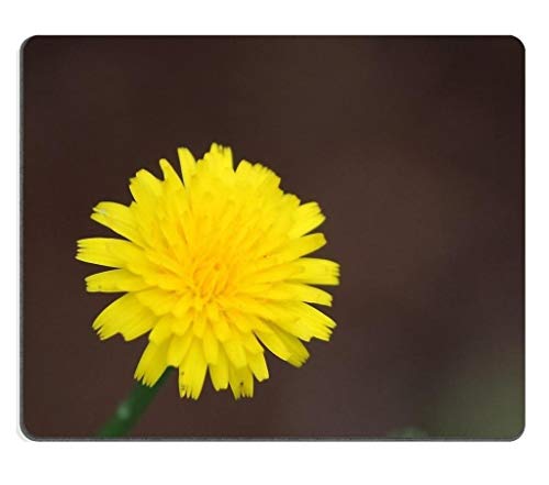 Alfombrilla de ratón Material Floral de Goma Natural de Diente de león Cojín de ratón