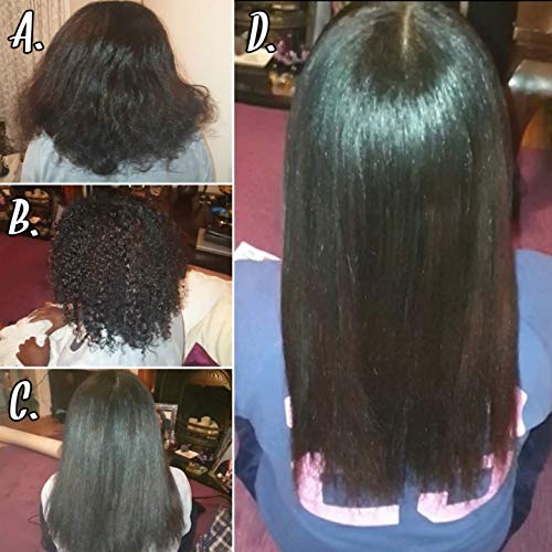 Alisado Brasileño Tratamiento de Keratina Kit Sin Formol 250 ml Con Champú 50 ml - Polvo De Diamante Real + Aceite De Argán