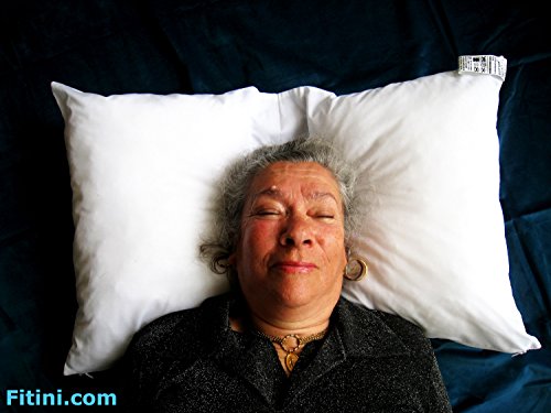 Almohada antironquidos anti-apnea anti-envejecimiento Fitini.com cojín ortopédico - se incluye una aplicación APP para reducir la apnea del sueño