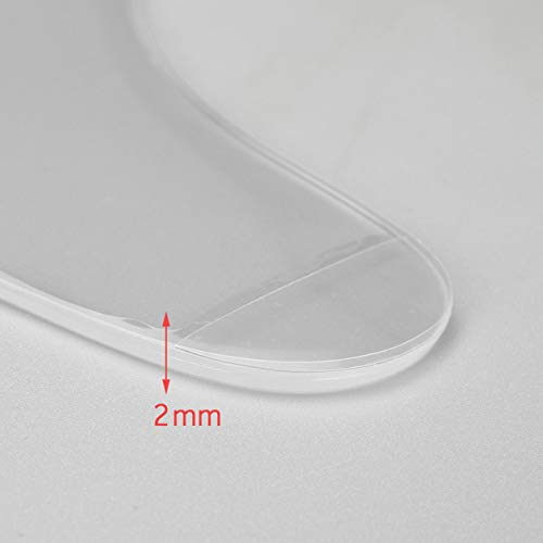 Almohadilla antiarrugas para el pecho Decollette de silicona previene eliminar las arrugas Belleza - Transparente