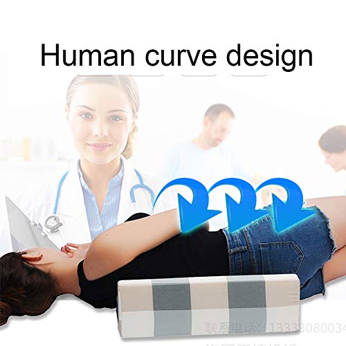 Almohadilla de apoyo de cuña de cama anti decúbito almohadilla de posicionamiento almohadilla lateral adecuado para los pacientes de reposo de cama de largo plazo y los ancianos,50x15x25cm