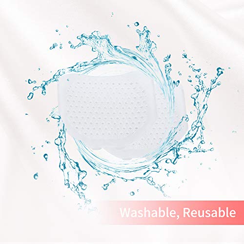 Almohadillas metatarsianas para hombres y mujeres, almohadillas de bola de pie para Mortons Neuroma, Callus, dolor frontal de pie (4 piezas) (blanco)