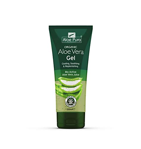 Aloe Pura Gel Aloe Vera Tratamiento de la Piel 200ml - Pack of 2