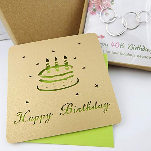 ALoveSoul - Collar de plata de ley con cuatro círculos entrelazados para mujer, joyería de 4 décadas, 40 años de edad, regalos de cumpleaños de 1979