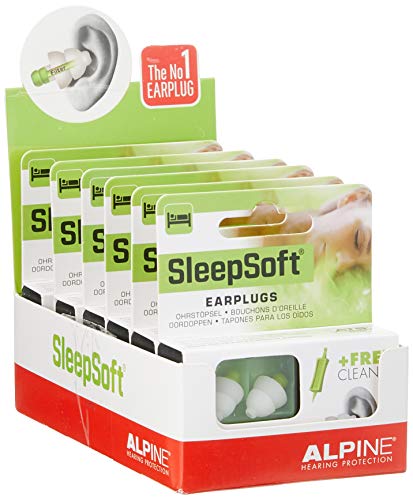 Alpine – al200216 – Sleepsoft tapón de orejas – 6 pares